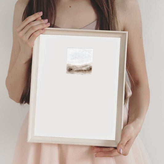 Original Miniature Watercolour – ‘Where the Hills Begin’