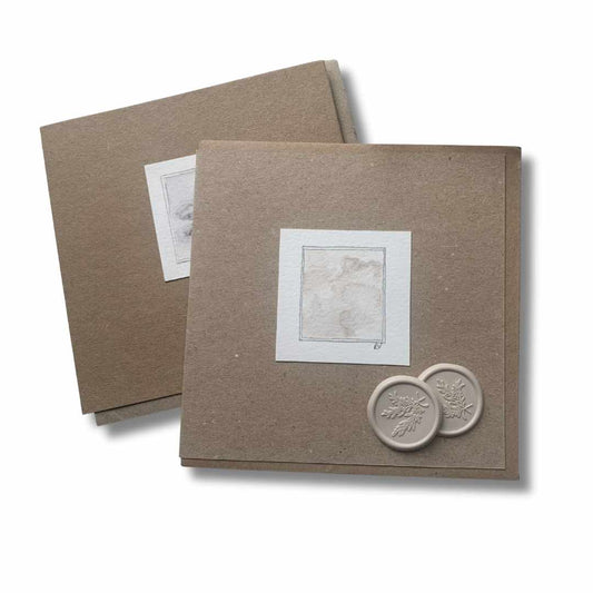 Original Miniature Watercolour Greeting Cards
